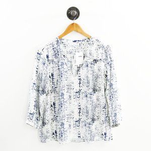 Matison Stone Print Blouse #196-27